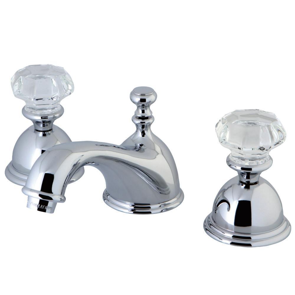 Kingston Brass Celebrity Widespread Bathroom Faucet Polished Chrome