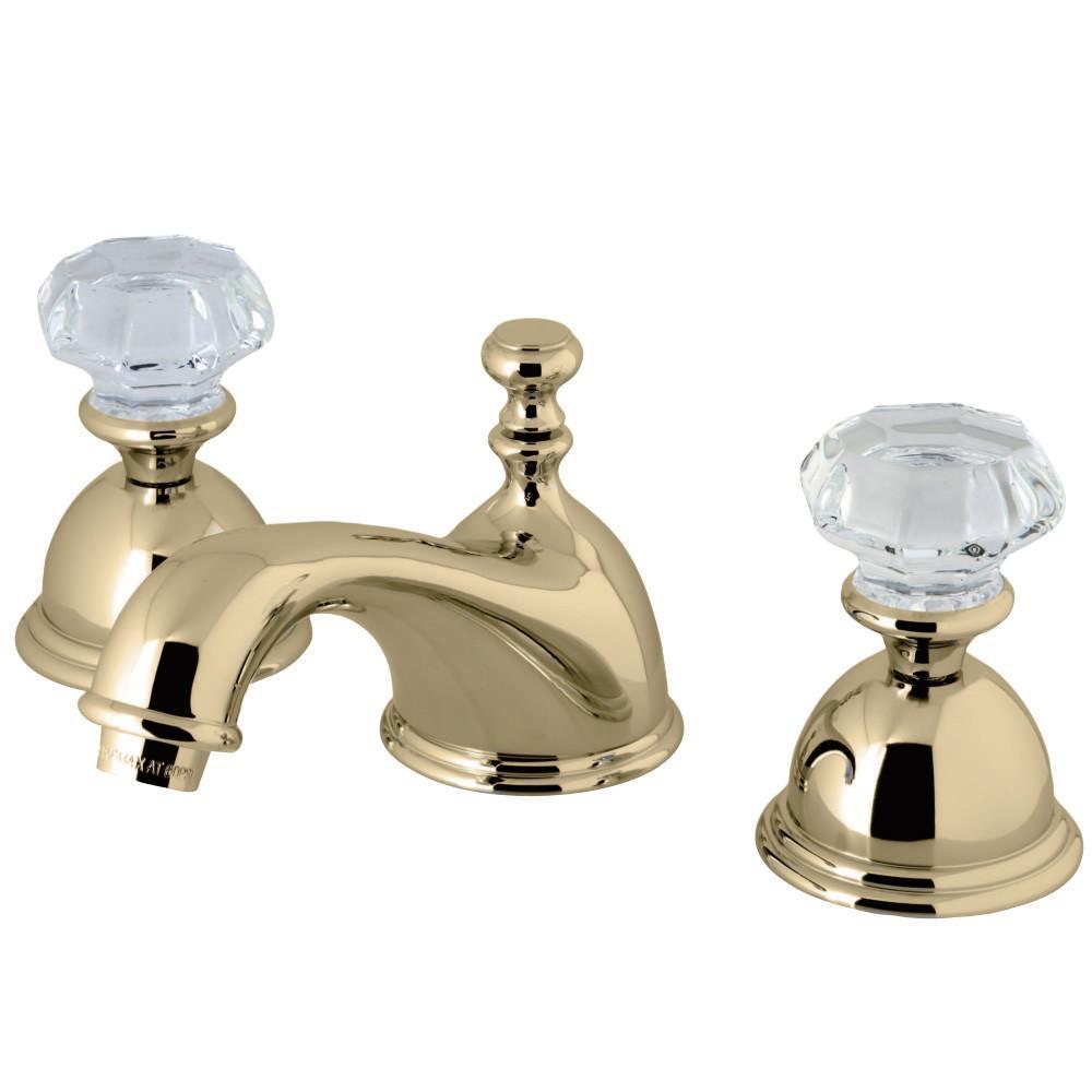 Kingston Brass Celebrity Widespread Bathroom Faucet Polished Brass
