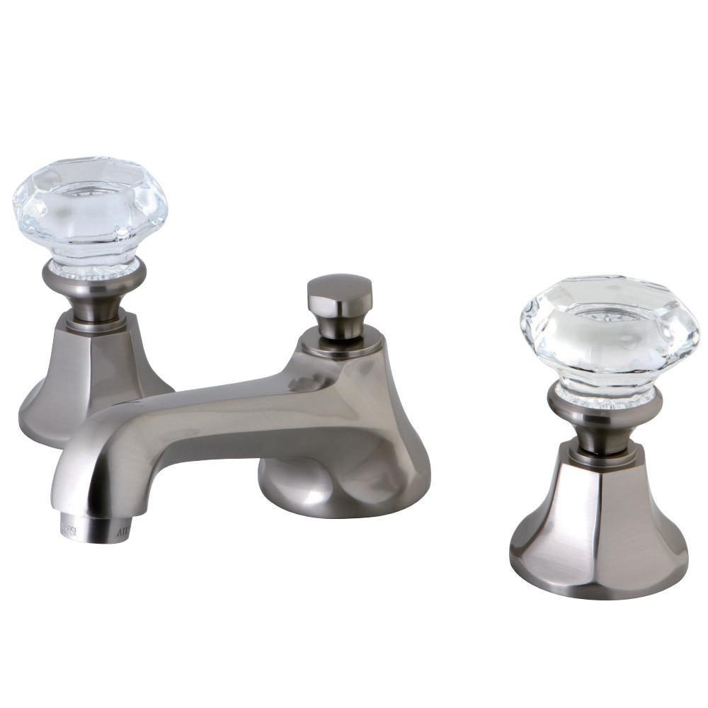 Kingston Brass Celebrity Widespread Bathroom Faucet Brushed Nickel