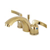 Kingston Brass Centurion Mini-Widespread Bathroom Faucet Polished Brass