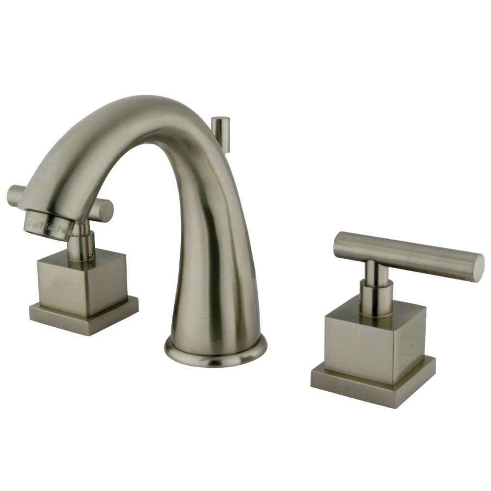 Kingston Brass Claremont Widespread Bathroom Faucet Brushed Nickel