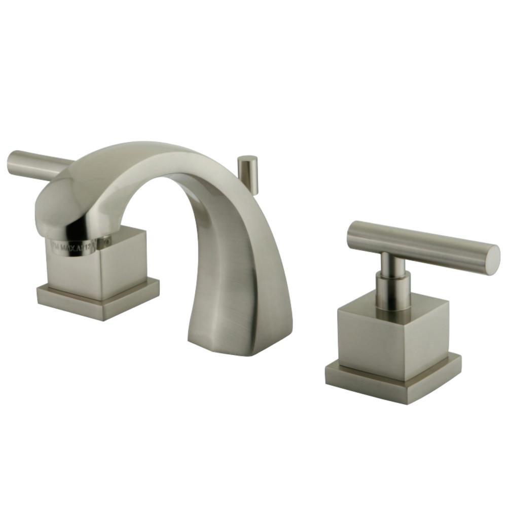 Kingston Brass Claremont Widespread Bathroom Faucet Brushed Nickel