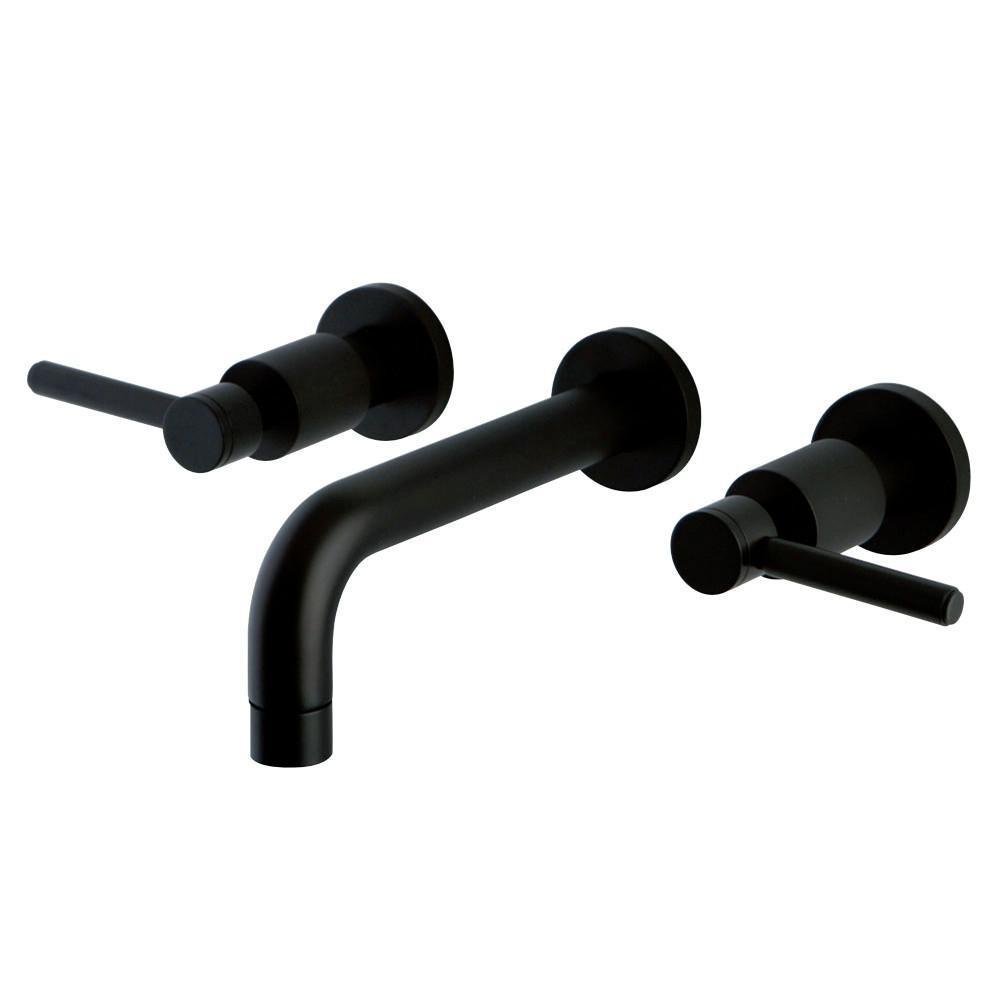 Kingston Brass Concord Wall-Mount Bathroom Faucet Oil Rubbed Bronze