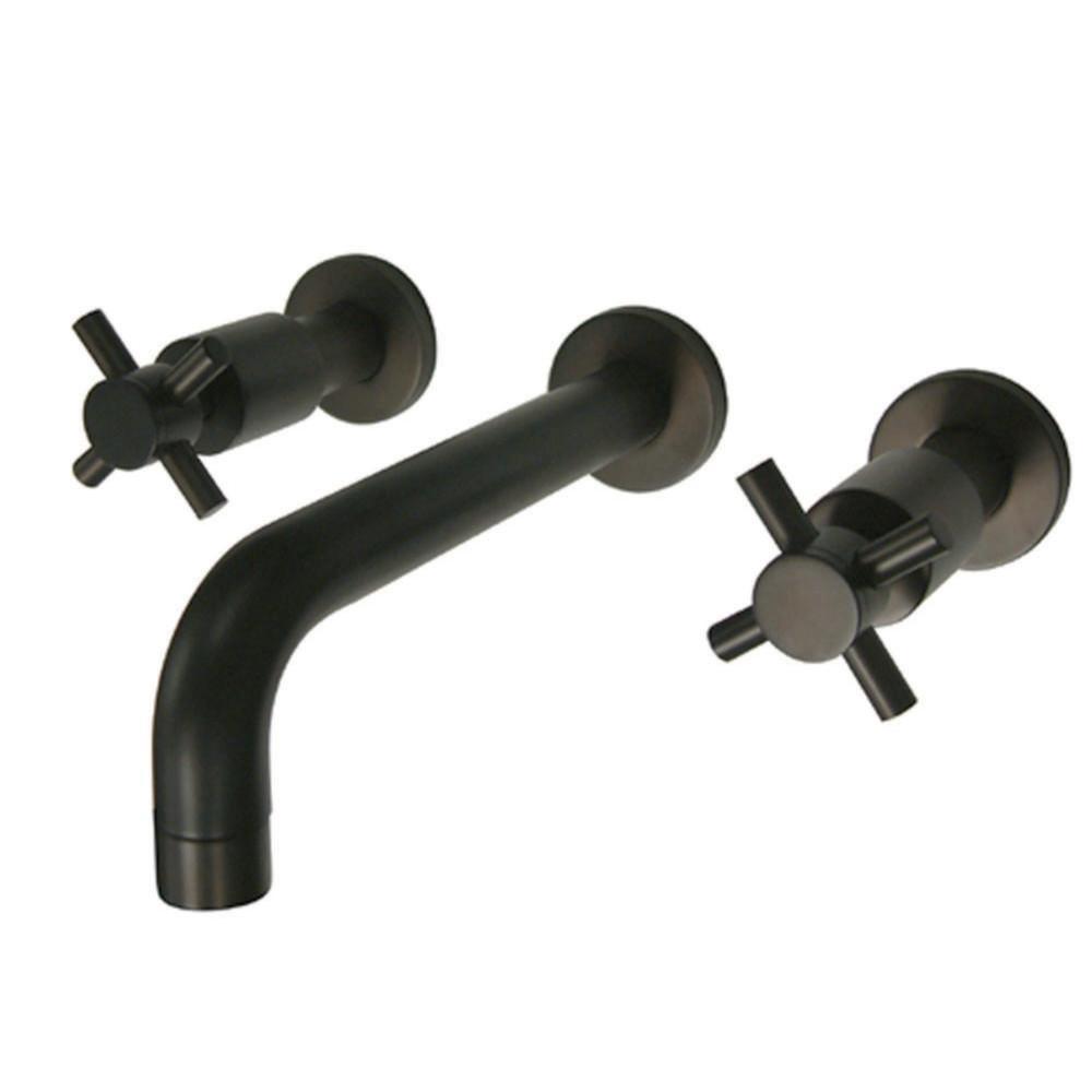 Kingston Brass Concord Wall-Mount Bathroom Faucet Oil Rubbed Bronze