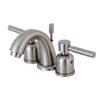 Kingston Brass Concord Widespread Bathroom Faucet Brushed Nickel