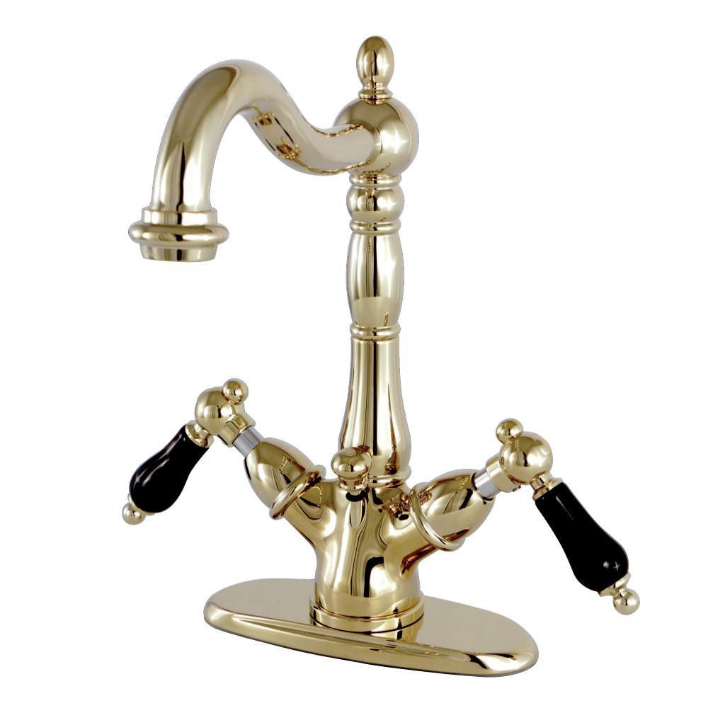 Kingston Brass Duchess 4" Centerset Bathroom Faucet Polished Brass