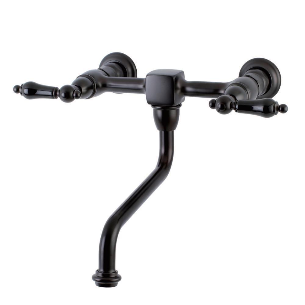 Kingston Brass Duchess Wall-Mount Bathroom Faucet Oil Rubbed Bronze