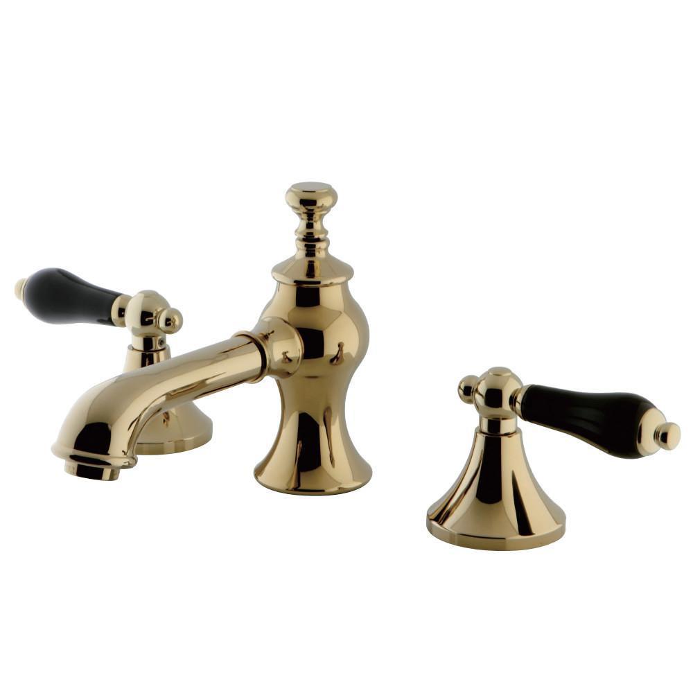 Kingston Brass Duchess Widespread Bathroom Faucet Polished Brass