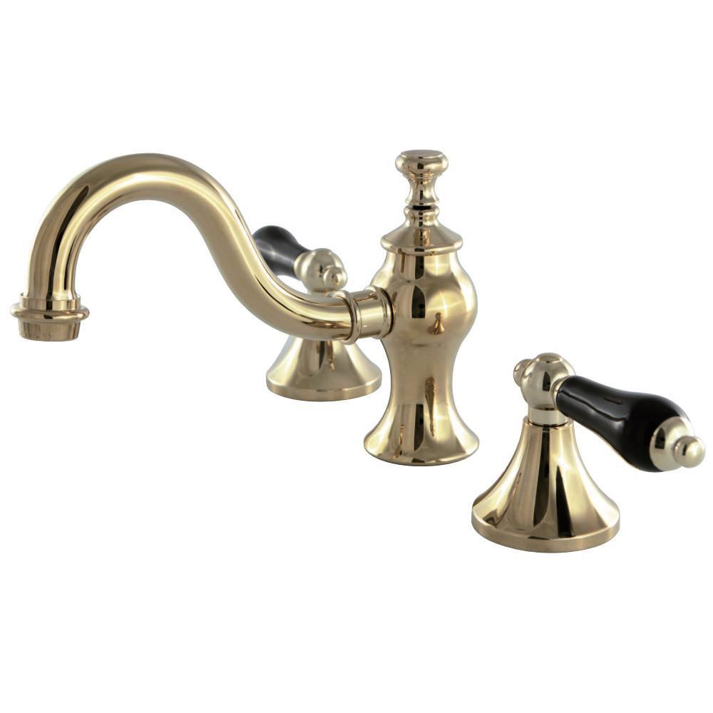 Kingston Brass Duchess Widespread Bathroom Faucet Polished Brass