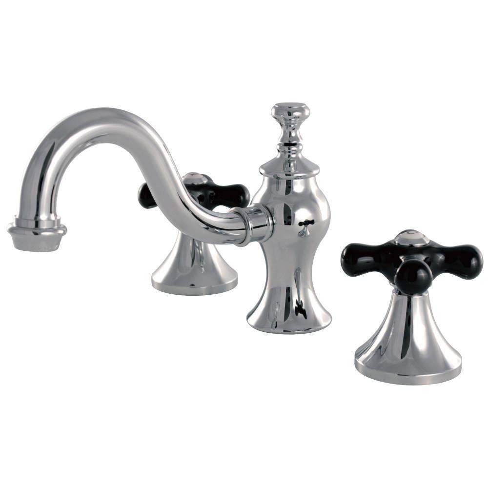 Kingston Brass Duchess Widespread Bathroom Faucet Polished Chrome