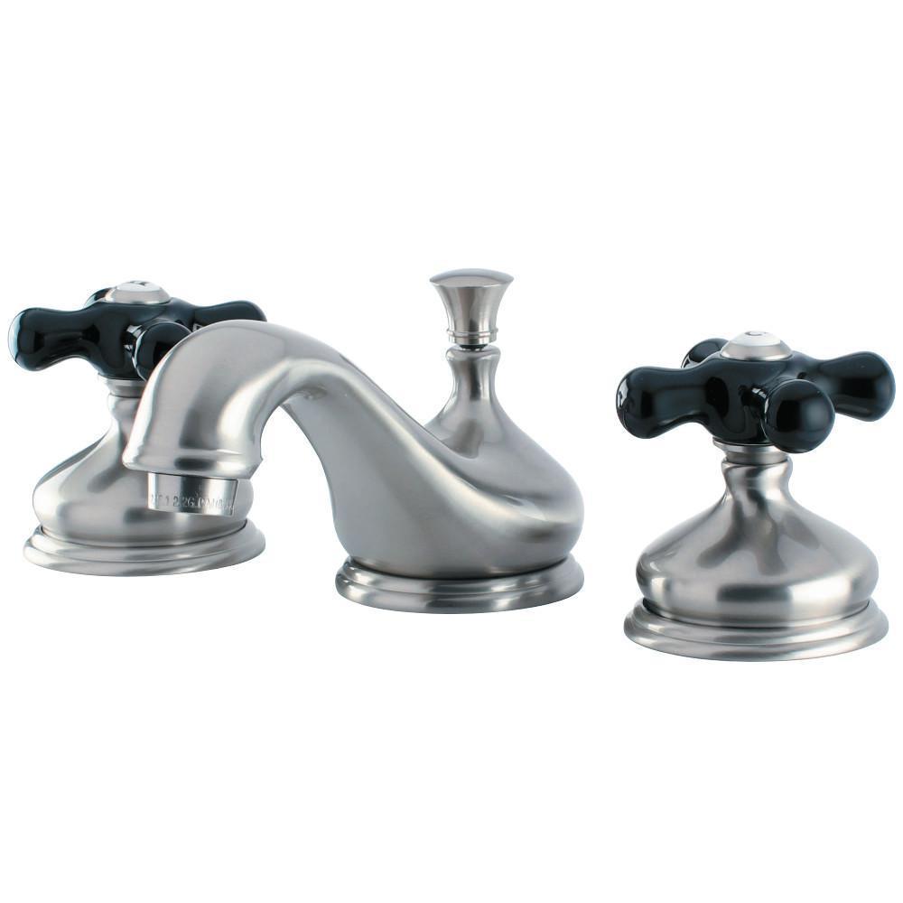 Kingston Brass Duchess Widespread Bathroom Faucet Brushed Nickel