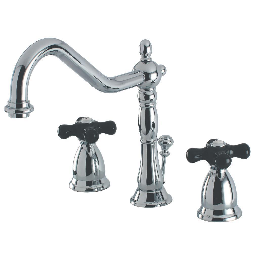 Kingston Brass Duchess Widespread Bathroom Faucet Polished Chrome