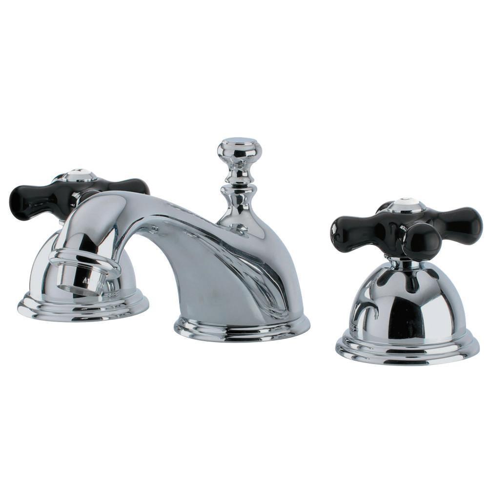 Kingston Brass Duchess Widespread Bathroom Faucet Polished Chrome