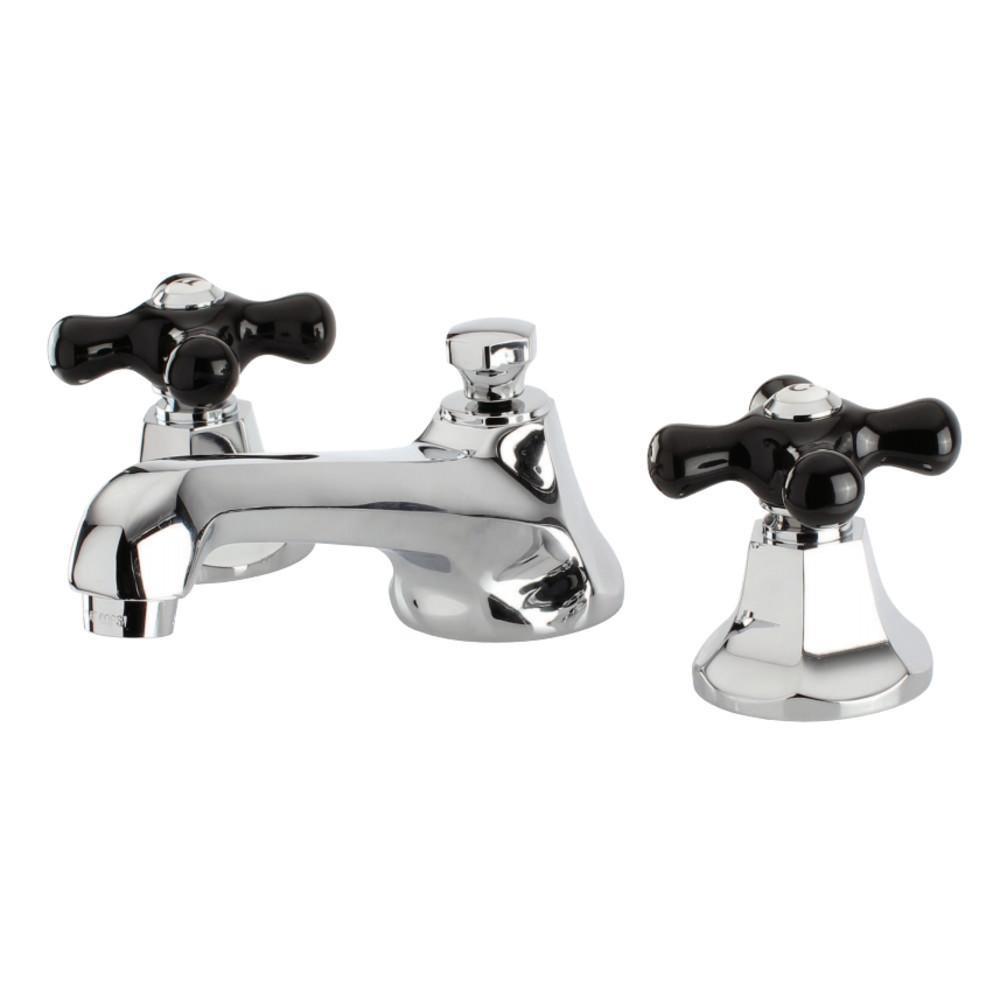 Kingston Brass Duchess Widespread Bathroom Faucet Polished Chrome