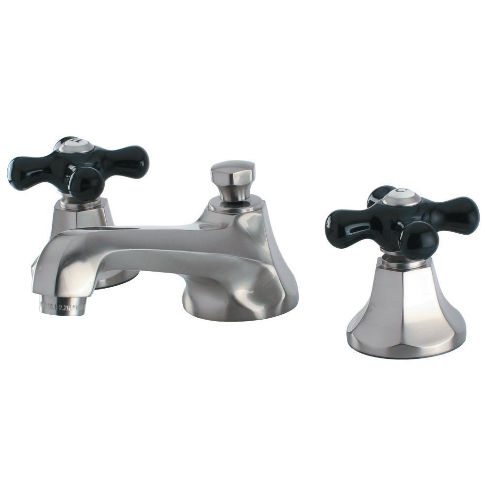 Kingston Brass Duchess Widespread Bathroom Faucet Brushed Nickel