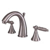 Kingston Brass Elinvar Widespread Bathroom Faucet Brushed Nickel