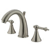 Kingston Brass Elinvar Widespread Bathroom Faucet Brushed Nickel