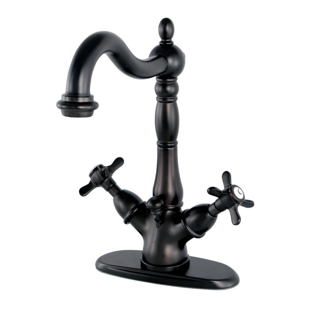 Kingston Brass Essex 4" Centerset Bathroom Faucet Oil Rubbed Bronze