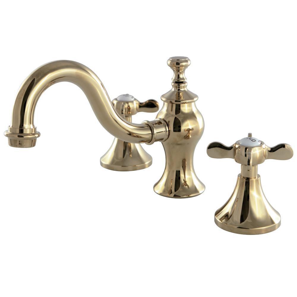 Kingston Brass Essex Widespread Bathroom Faucet Polished Brass