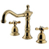 Kingston Brass Essex Widespread Bathroom Faucet Polished Brass
