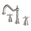 Kingston Brass Essex Widespread Bathroom Faucet Brushed Nickel