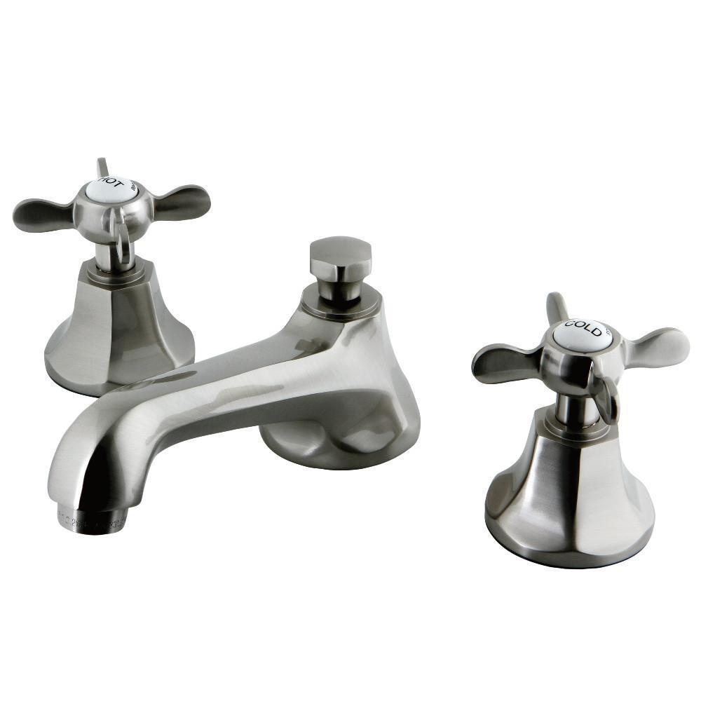 Kingston Brass Essex Widespread Bathroom Faucet Brushed Nickel