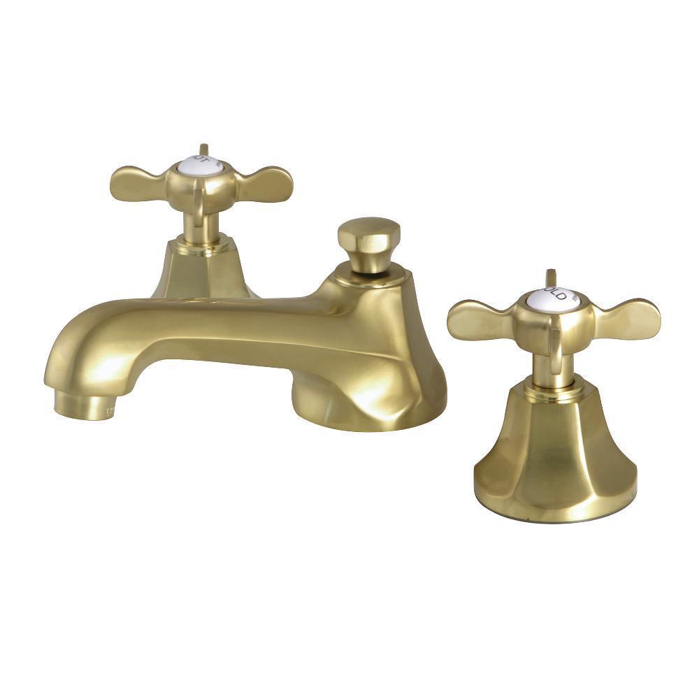 Kingston Brass Essex Widespread Bathroom Faucet Satin Brass