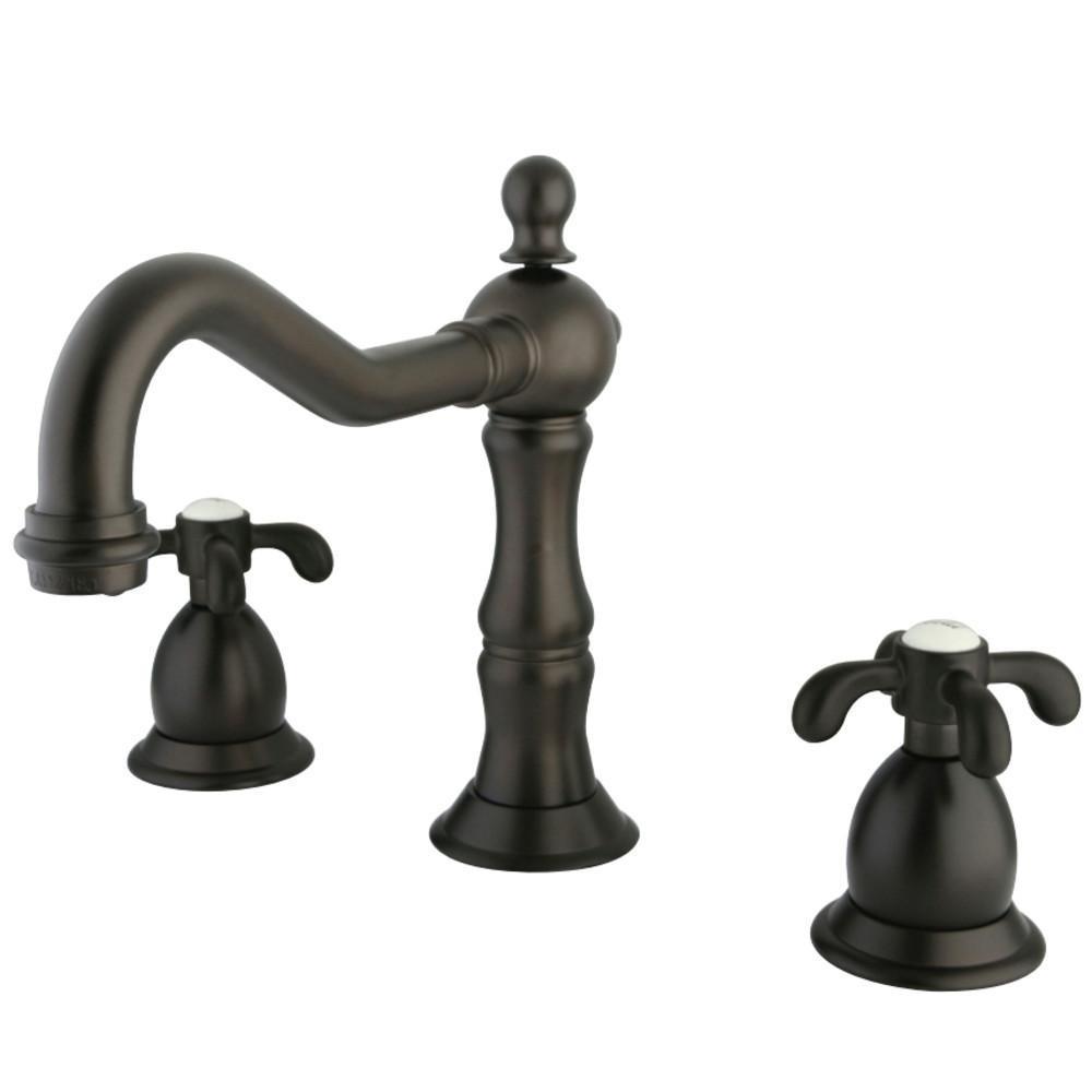 Kingston Brass French Country Widespread Bathroom Faucet Oil Rubbed Bronze
