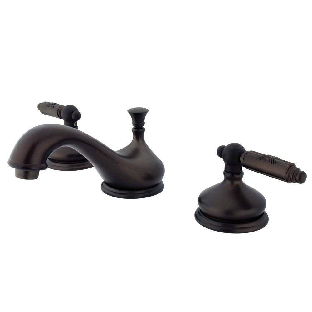 Kingston Brass Georgian Widespread Bathroom Faucet Oil Rubbed Bronze