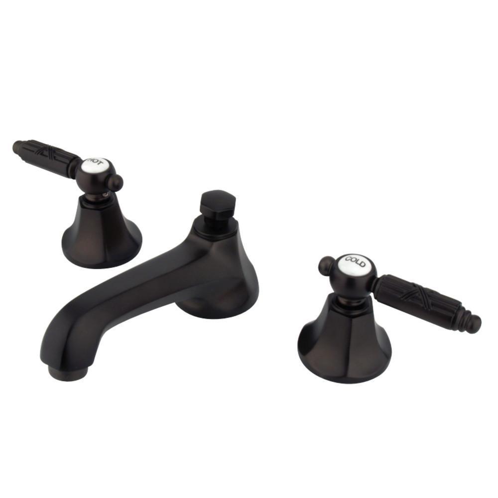 Kingston Brass Georgian Widespread Bathroom Faucet Oil Rubbed Bronze