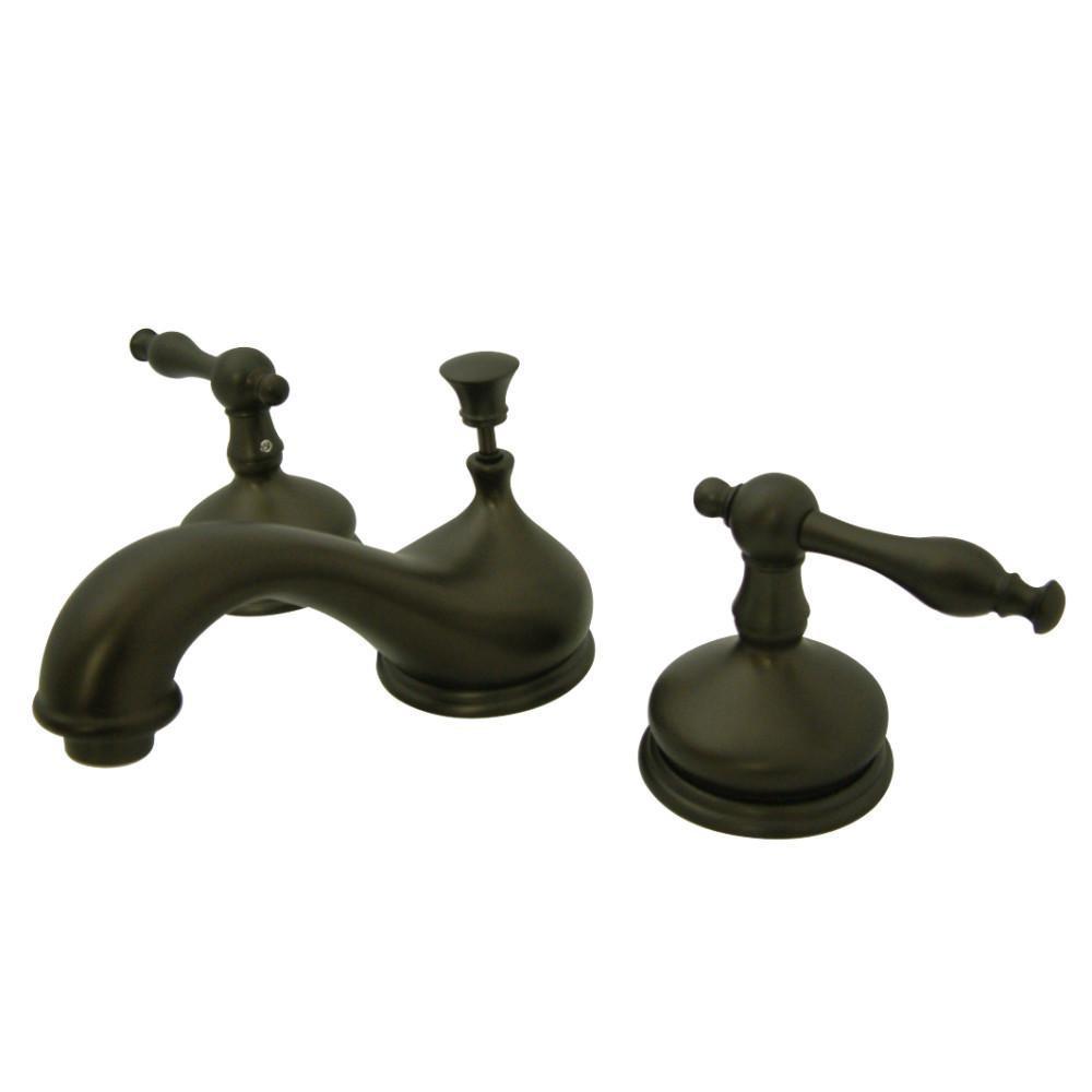 Kingston Brass Heritage Widespread Bathroom Faucet Oil Rubbed Bronze