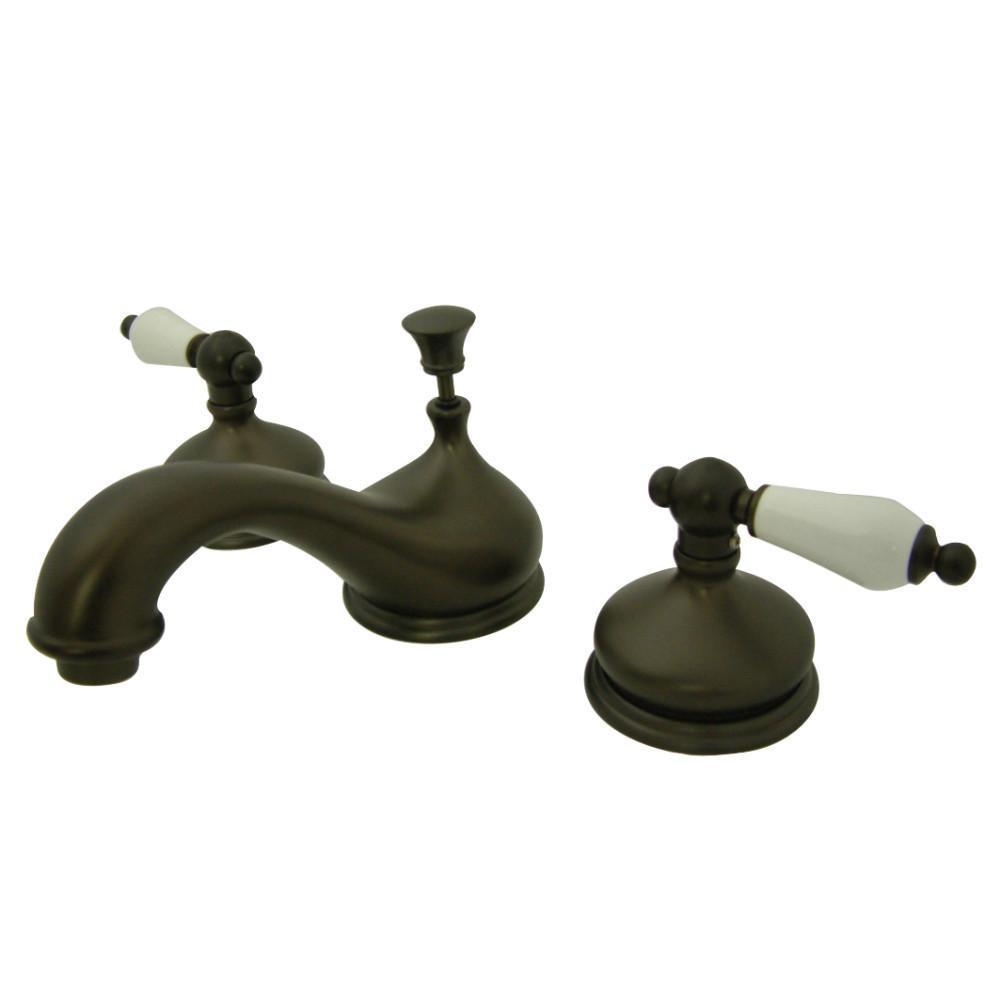 Kingston Brass Heritage Widespread Bathroom Faucet Oil Rubbed Bronze