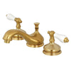 Kingston Brass Heritage Widespread Bathroom Faucet Satin Brass