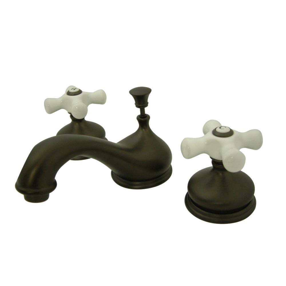 Kingston Brass Heritage Widespread Bathroom Faucet Oil Rubbed Bronze