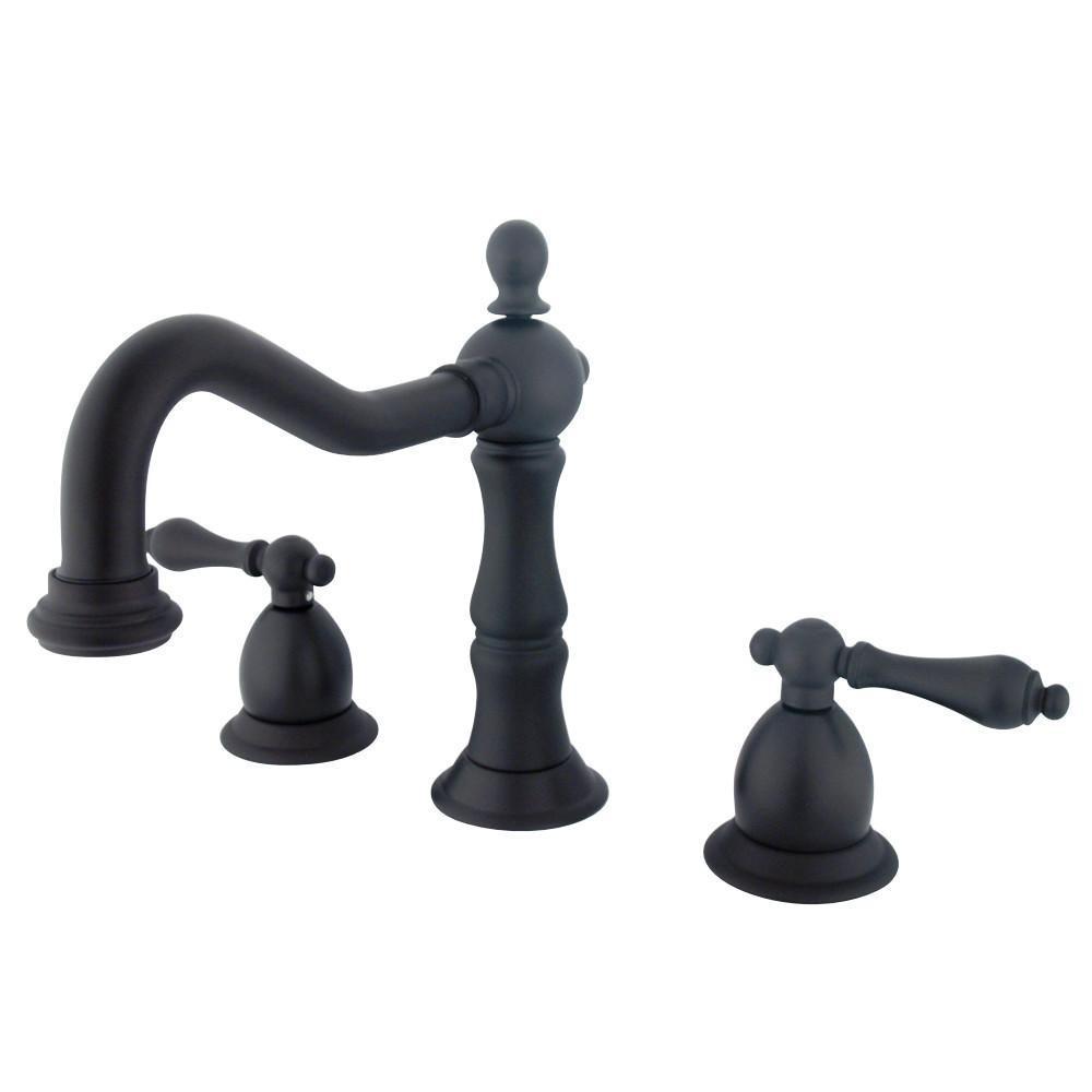 Kingston Brass Heritage Widespread Bathroom Faucet Oil Rubbed Bronze