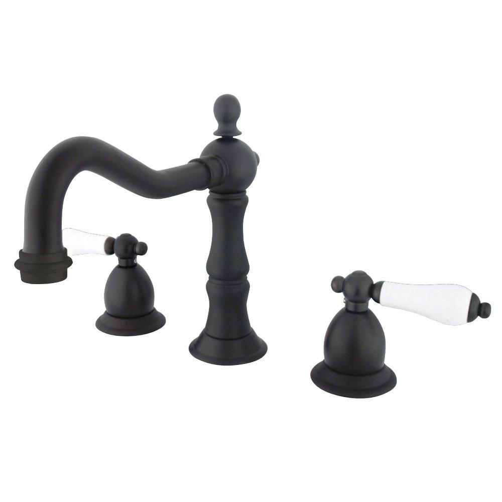 Kingston Brass Heritage Widespread Bathroom Faucet Oil Rubbed Bronze