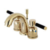 Kingston Brass Kaiser Widespread Bathroom Faucet Polished Brass