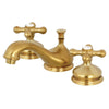 Kingston Brass Kingston Widespread Bathroom Faucet Satin Brass