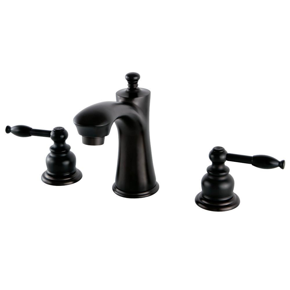 Kingston Brass Knight Widespread Bathroom Faucet Oil Rubbed Bronze