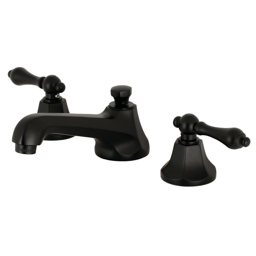 Kingston Brass Metropolitan Widespread Bathroom Faucet Matte Black