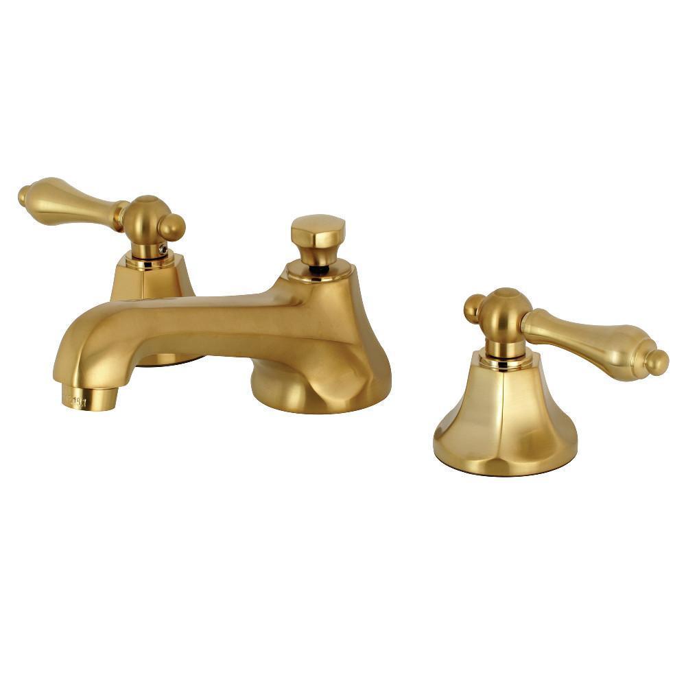 Kingston Brass Metropolitan Widespread Bathroom Faucet Satin Brass