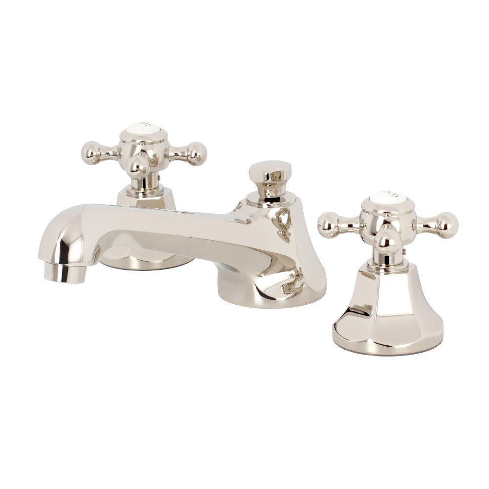 Kingston Brass Metropolitan Widespread Bathroom Faucet Polished Nickel