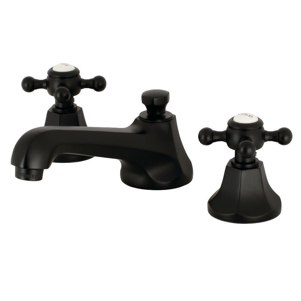 Kingston Brass Metropolitan Widespread Bathroom Faucet Matte Black