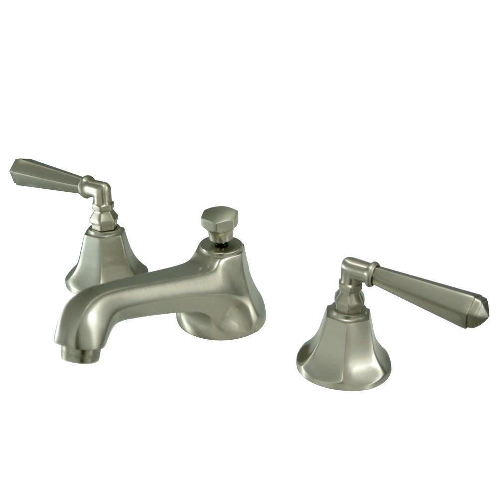Kingston Brass Metropolitan Widespread Bathroom Faucet Brushed Nickel