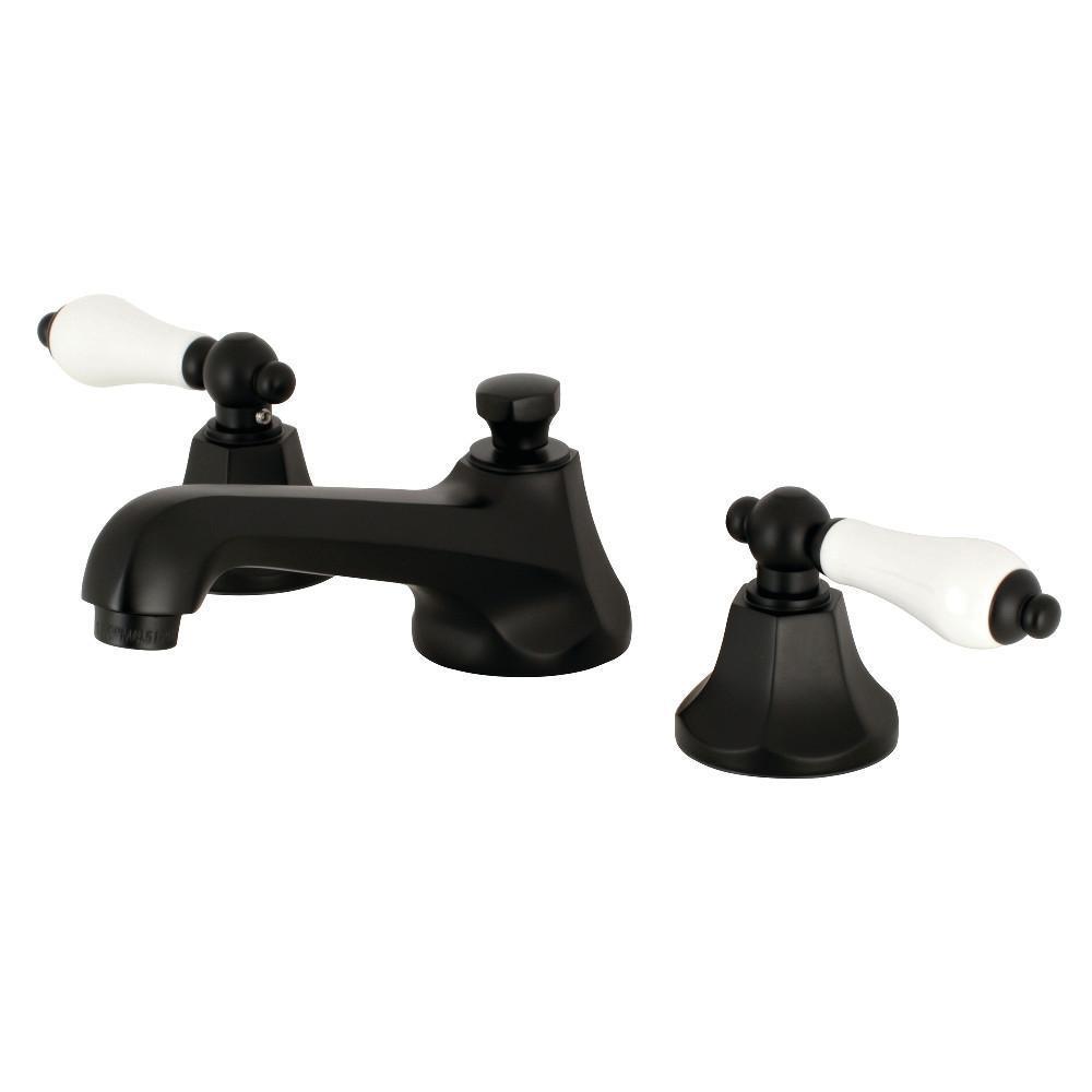 Kingston Brass Metropolitan Widespread Bathroom Faucet Matte Black