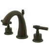 Kingston Brass Milano Widespread Bathroom Faucet Oil Rubbed Bronze