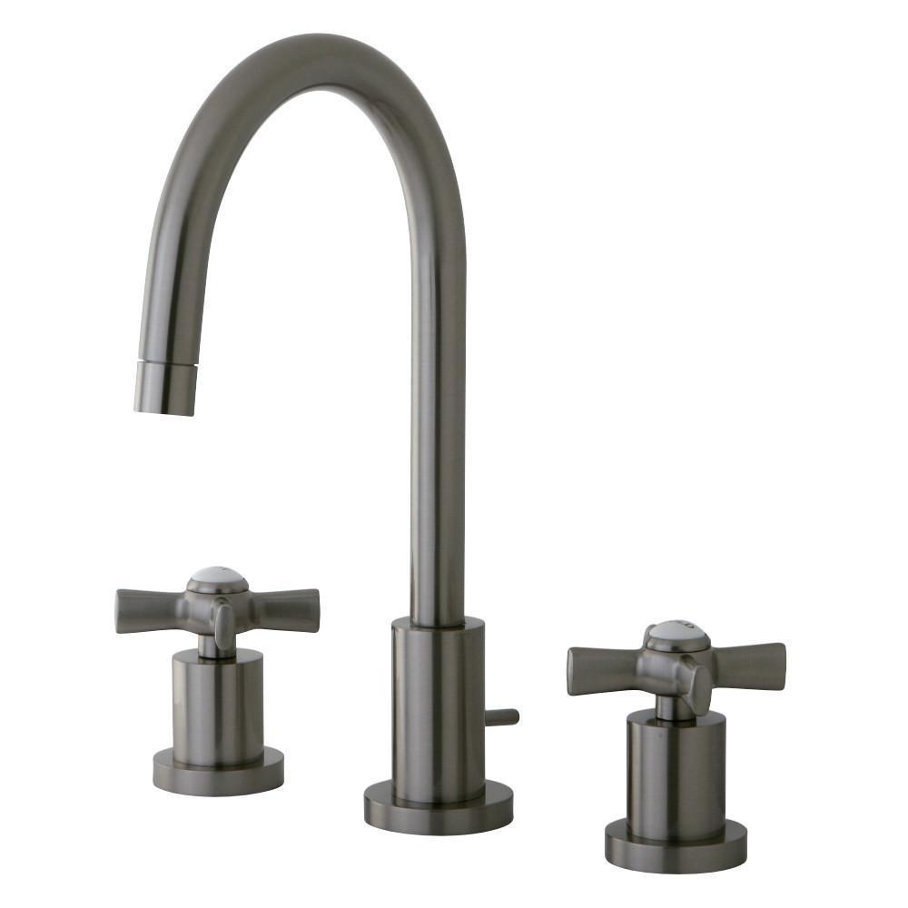 Kingston Brass Millennium Mini-Widespread Bathroom Faucet Brushed Nickel