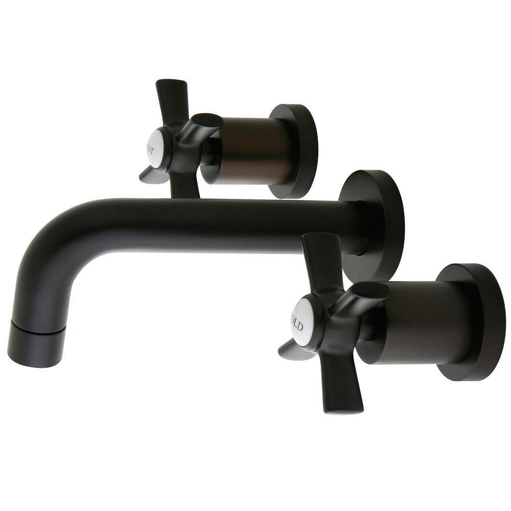 Kingston Brass Millennium Wall-Mount Bathroom Faucet Oil Rubbed Bronze