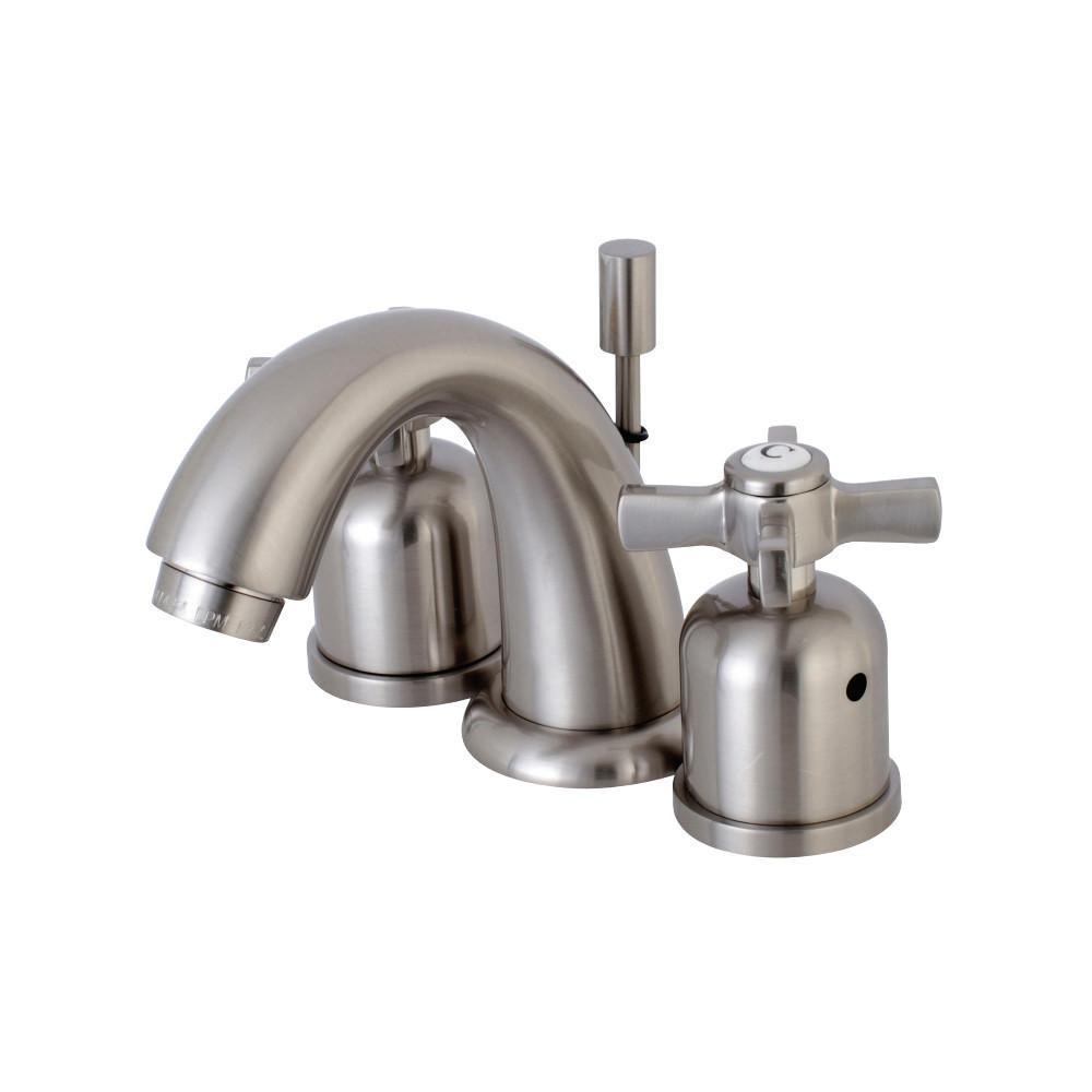 Kingston Brass Millennium Widespread Bathroom Faucet Brushed Nickel