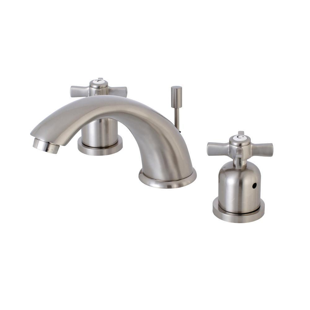 Kingston Brass Millennium Widespread Bathroom Faucet Brushed Nickel